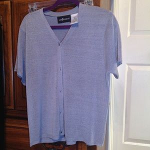 SAG Harbor vintage  button down top L